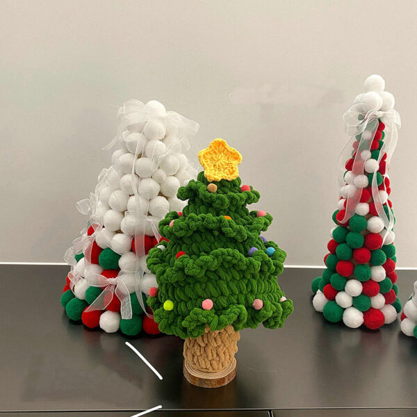Handmade Crochet Christmas Tree - Image 3