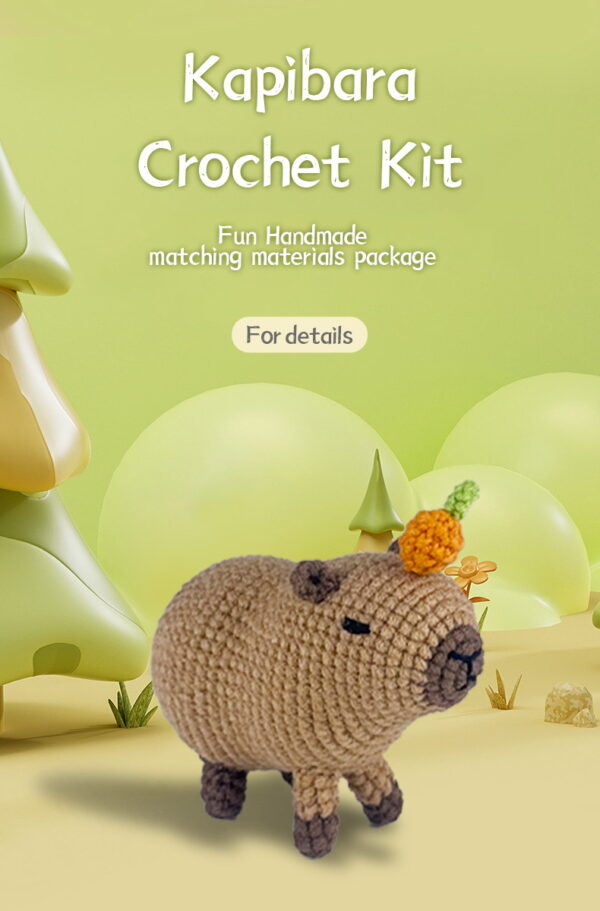 Kapibala Woobles Crochet Kit - Image 2