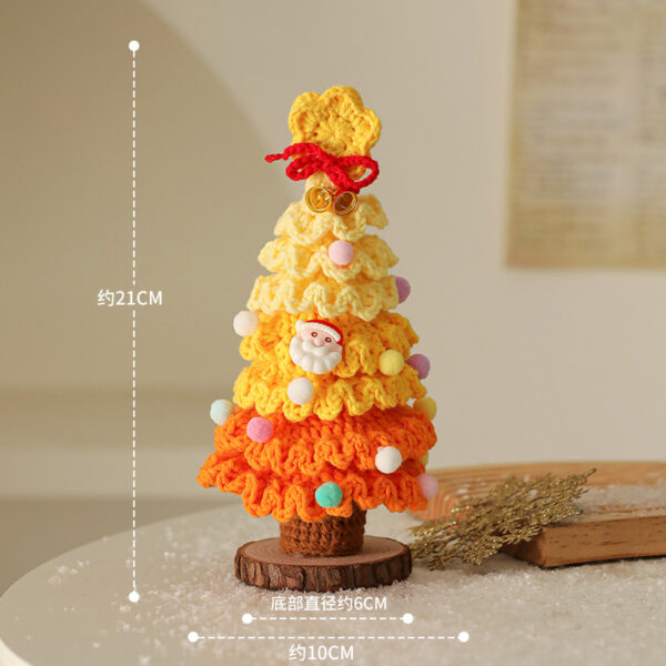 Handmade Crochet Christmas Tree - Image 5