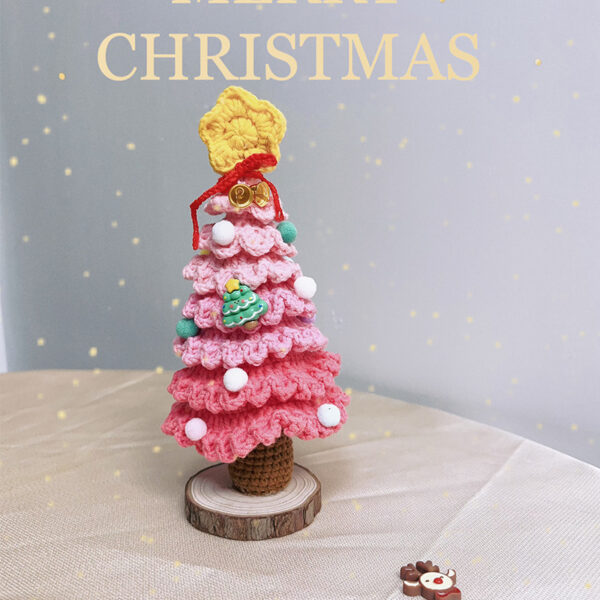 Handmade Crochet Christmas Tree - Image 4