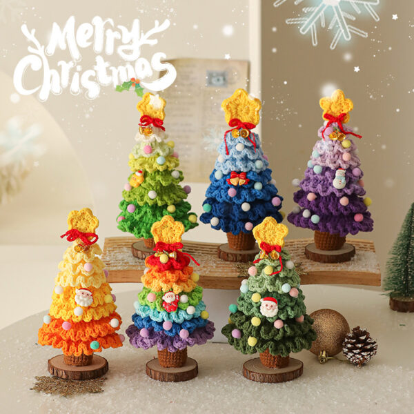 Handmade Crochet Christmas Tree