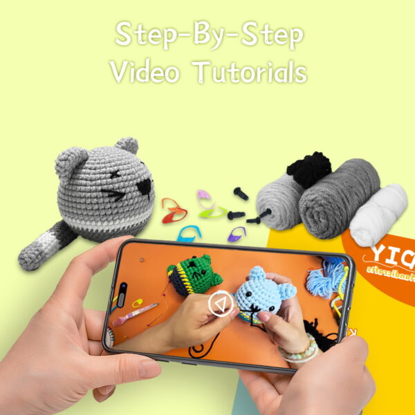 Cat Woobles Crochet Kit - Image 7