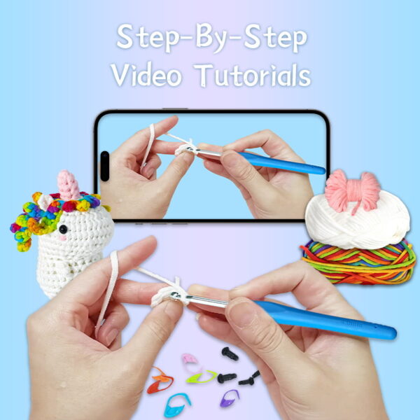 Unicorn Crochet Kit - Image 3