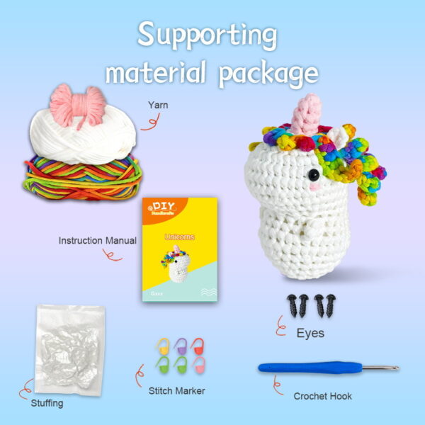 Unicorn Crochet Kit - Image 2
