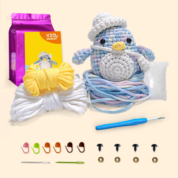 Penguin Woobles Crochet Kit - Image 4