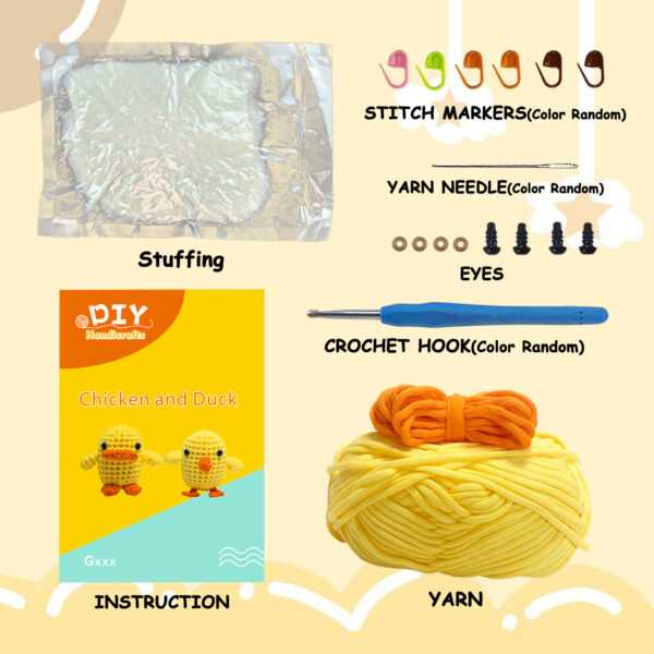woobles Chicken crochet kit - Image 2
