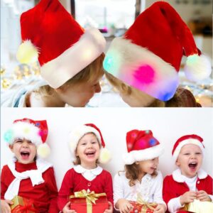 Handmade Christmas Hat with light