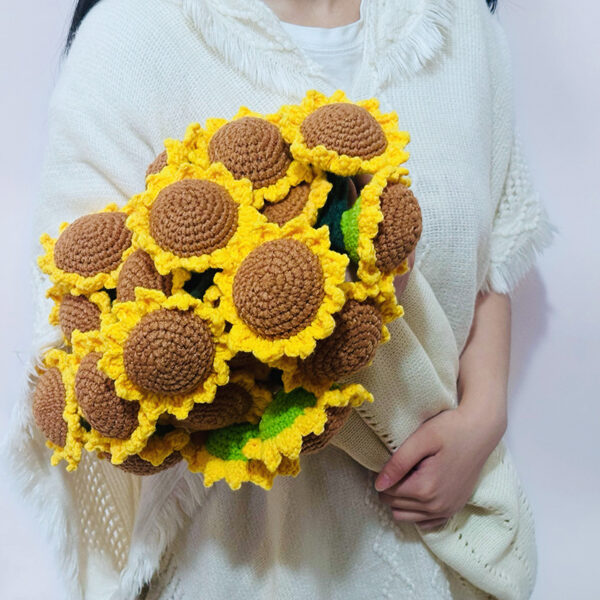 Crochet Sunflower Blanket