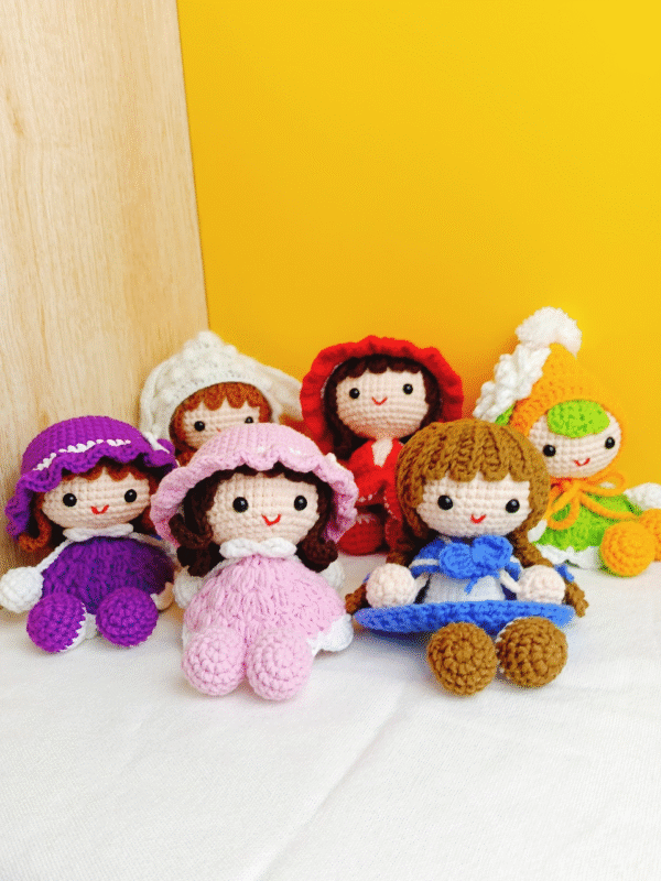 Crochet Hanging Foot Baby doll - Image 6