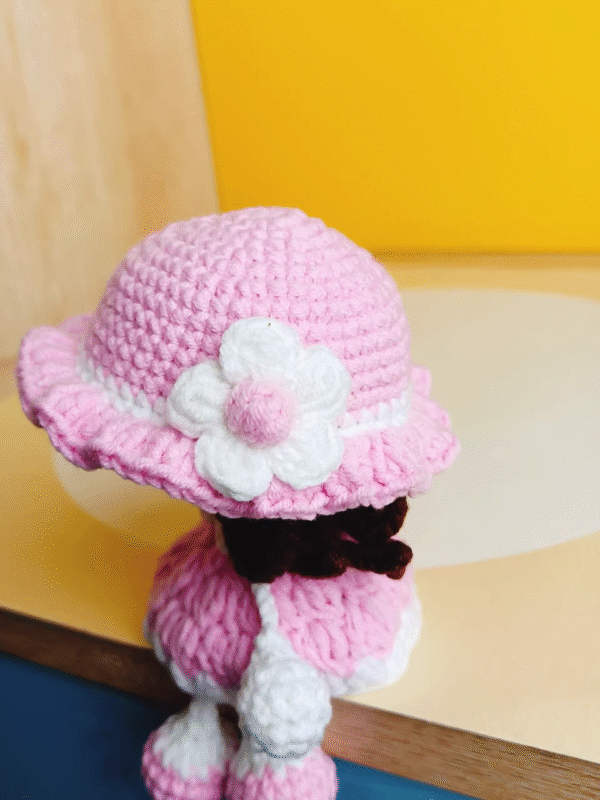 Crochet Hanging Foot Baby doll - Image 3