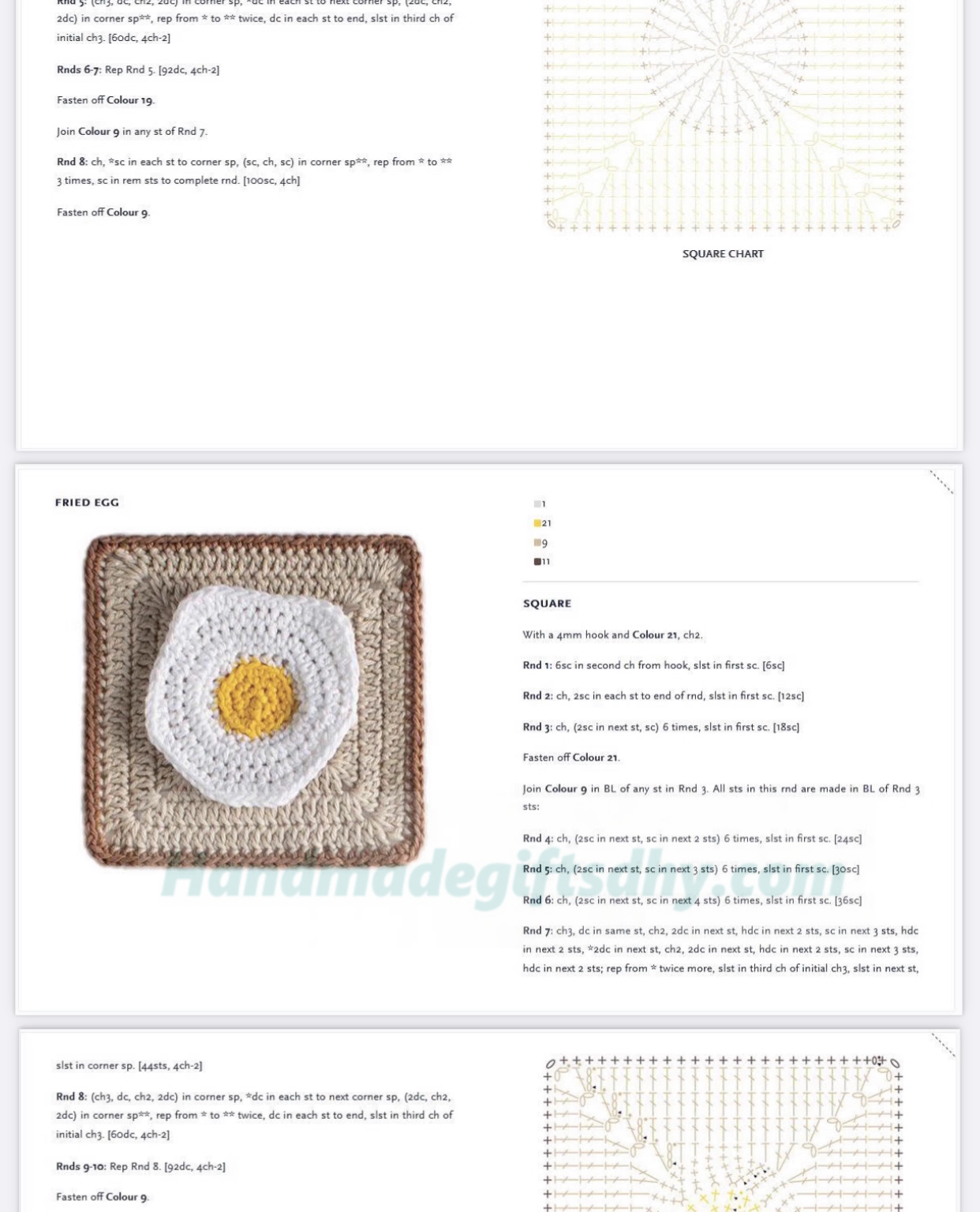 100+ 3D Granny Square Crochet Patterns Bundle EBOOK PDF - Image 4