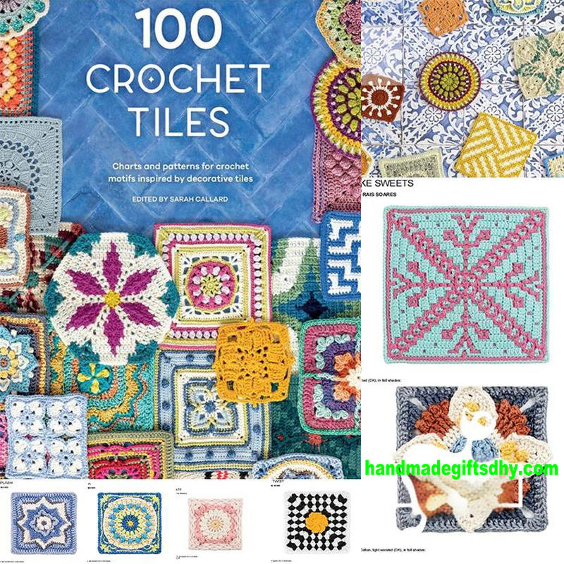 100+ 3D Granny Square Crochet Patterns Bundle EBOOK PDF