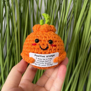 Handmade Crochet Positive Doll - #3