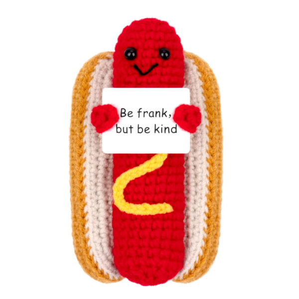 Handmade Crochet Positive Doll - Image 3