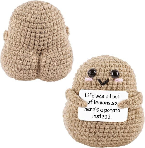 Handmade Crochet Positive Doll - Image 9