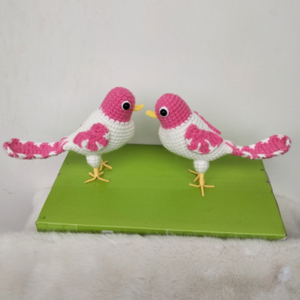 Handmade Crochet Birds Toys - Image 4