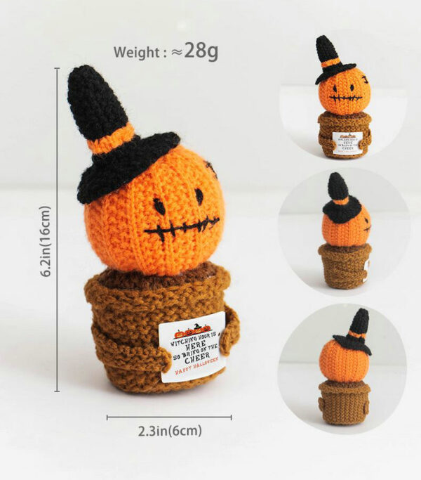 Halloween Pumpkins Amigurumi Doll - Image 5