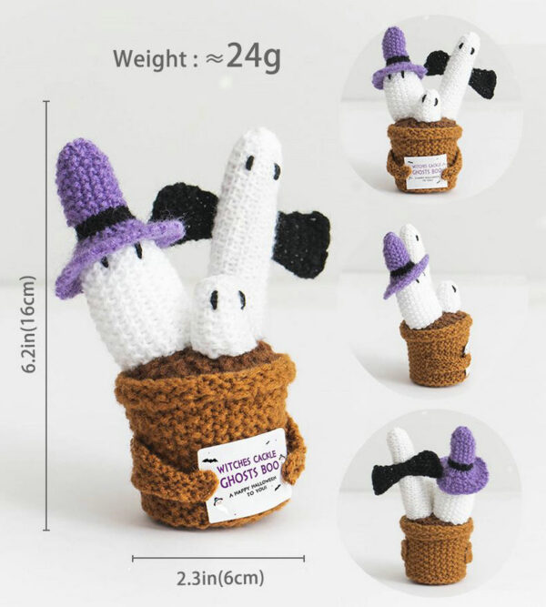 Halloween Pumpkins Amigurumi Doll - Image 2