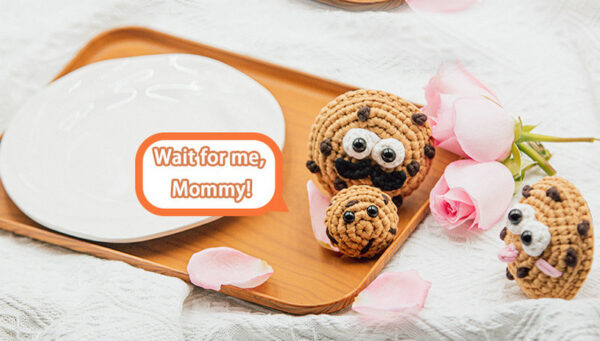 DIY Cookie Family Crochet Kit - Image 4