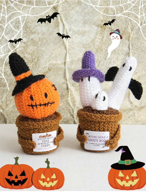 Halloween Pumpkins Amigurumi Doll - Image 6