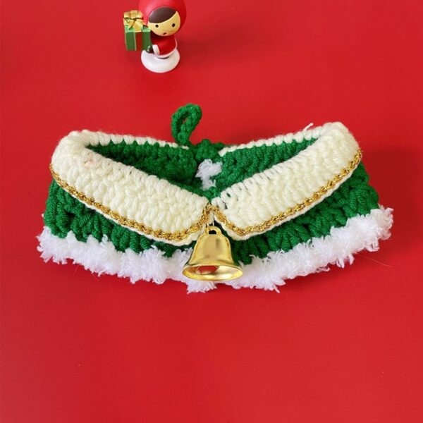 Knitted Cat Hat Crochet Dog Collar - Image 9