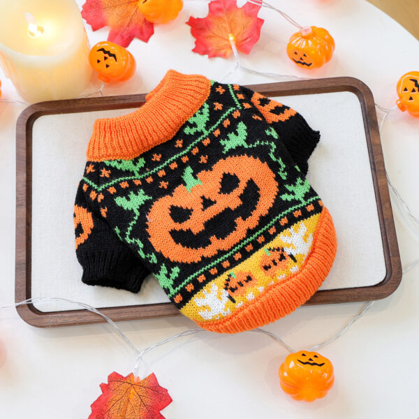 Halloween Christmas Pets Dog Clothes Cats Sweaters - Image 2