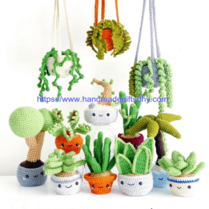 Crochet Potted Plant 12 Patterns Bundle EBOOK PDF