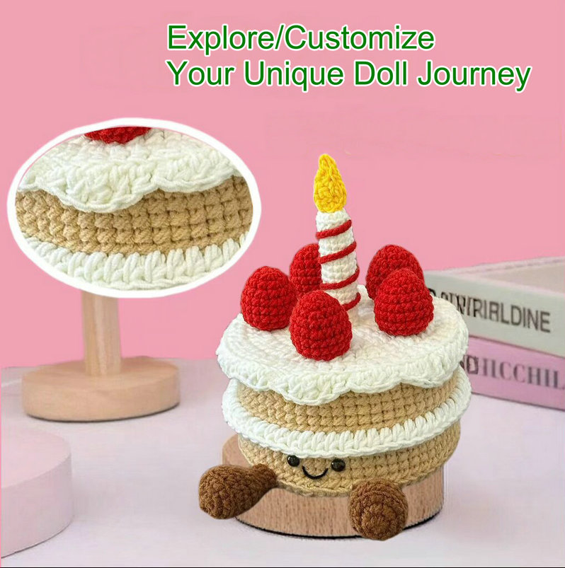 Birthday Cake Crochet Kit