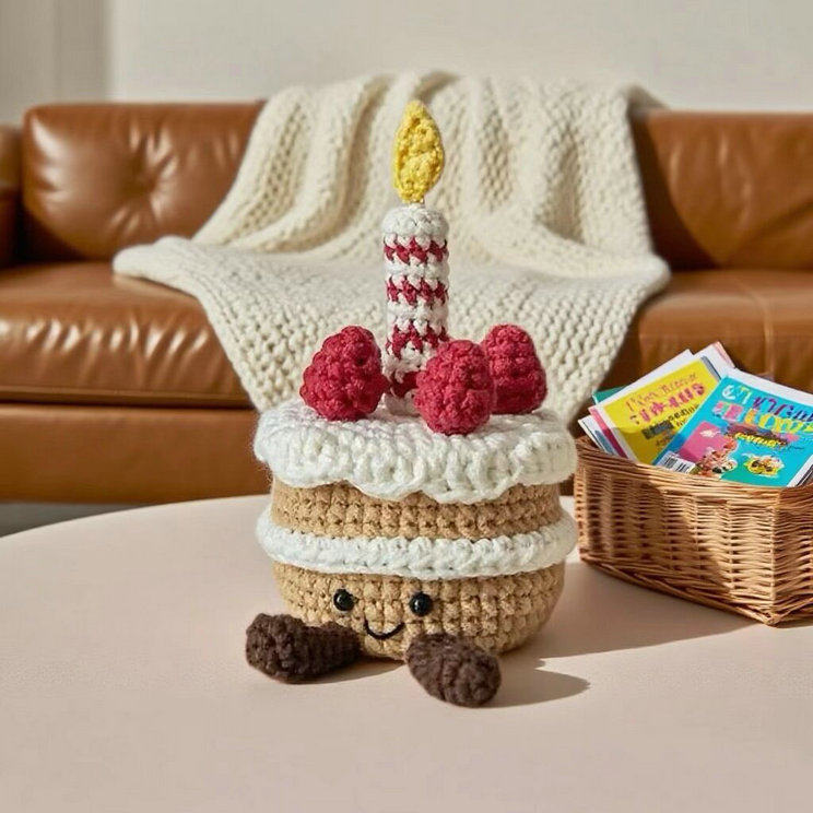 Birthday Cake Crochet Kit - Image 7