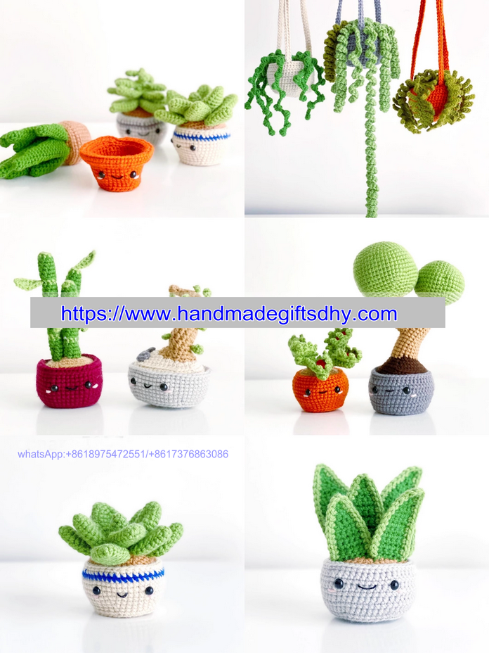 Crochet Potted Plant 12 Patterns Bundle EBOOK PDF - Image 2