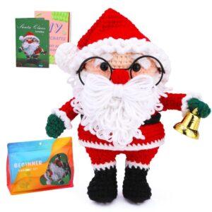 Christmas Doll Crochet Kit for Beginners